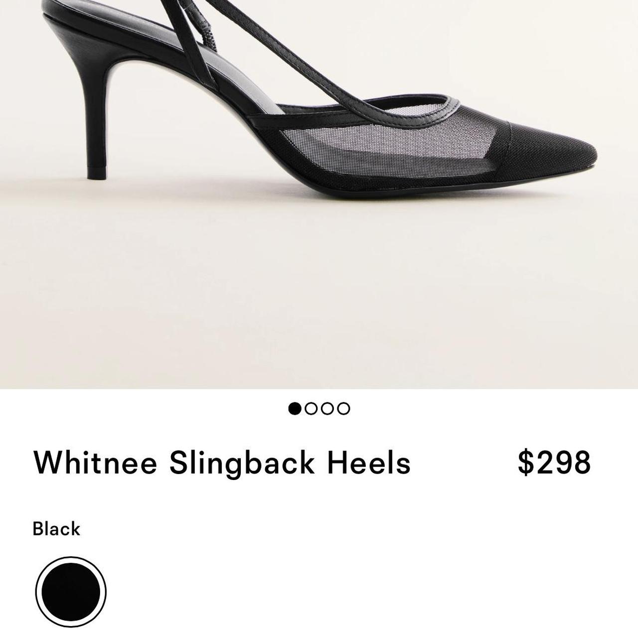 Whitnee Slingback Heels