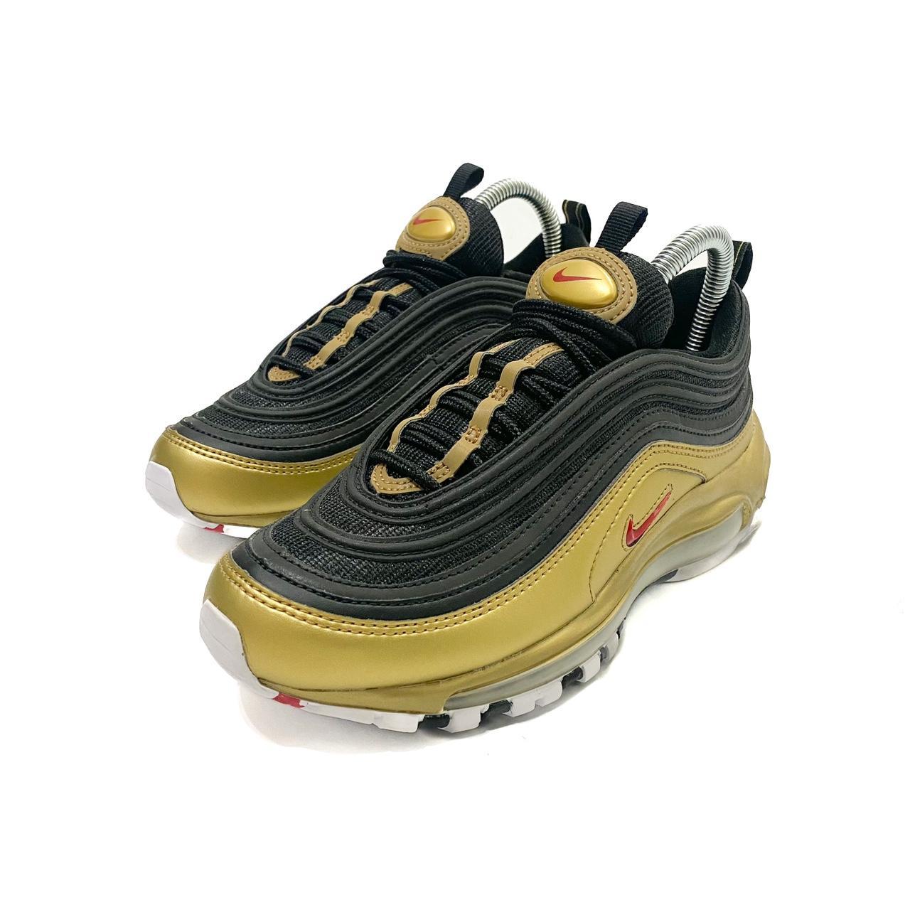 Nike Air Max 97 B Sides Metallic Gold AT5458 002 Depop