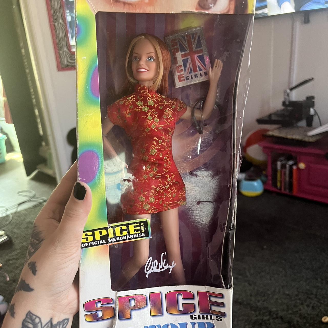 Ginger spice barbie doll Spice girls Dolls kill - Depop