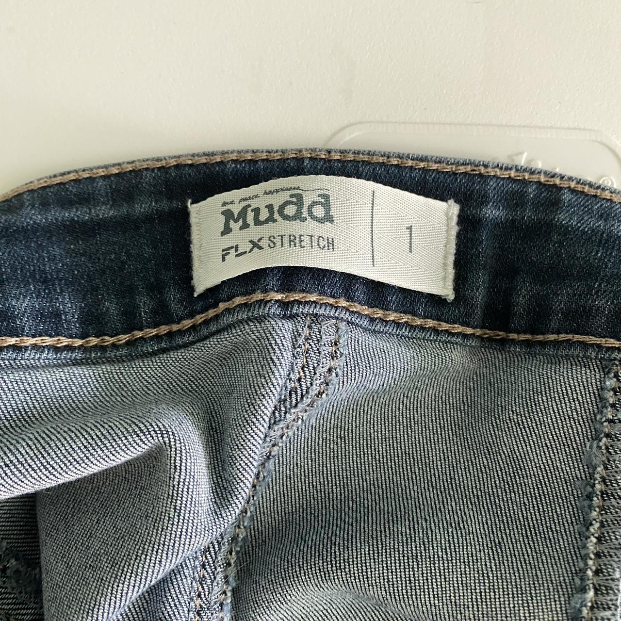 mudd FLX stretch jean skirt - Depop