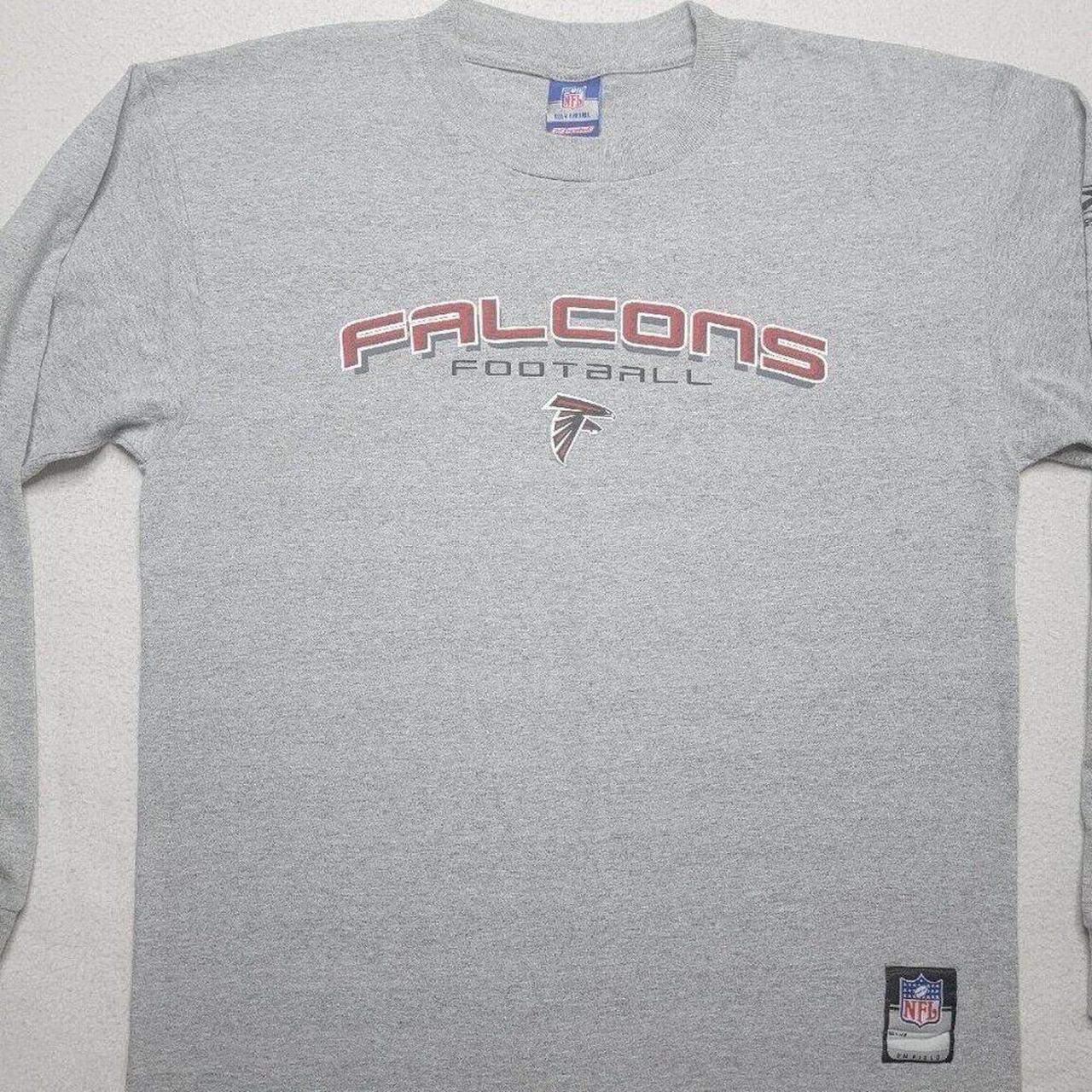 Atlanta Falcons Reebok Long Sleeve Shirt Men's Black Used