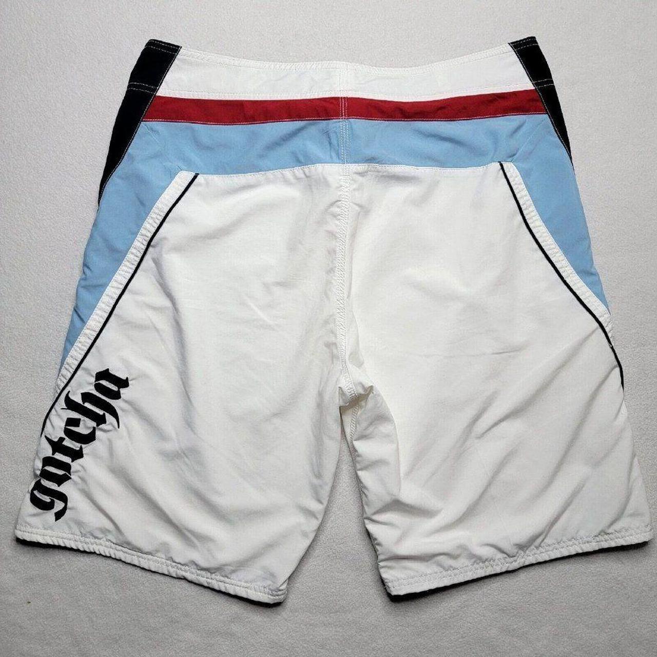 Gotcha Board Shorts Men's Size 38 White Fully Lined... Depop