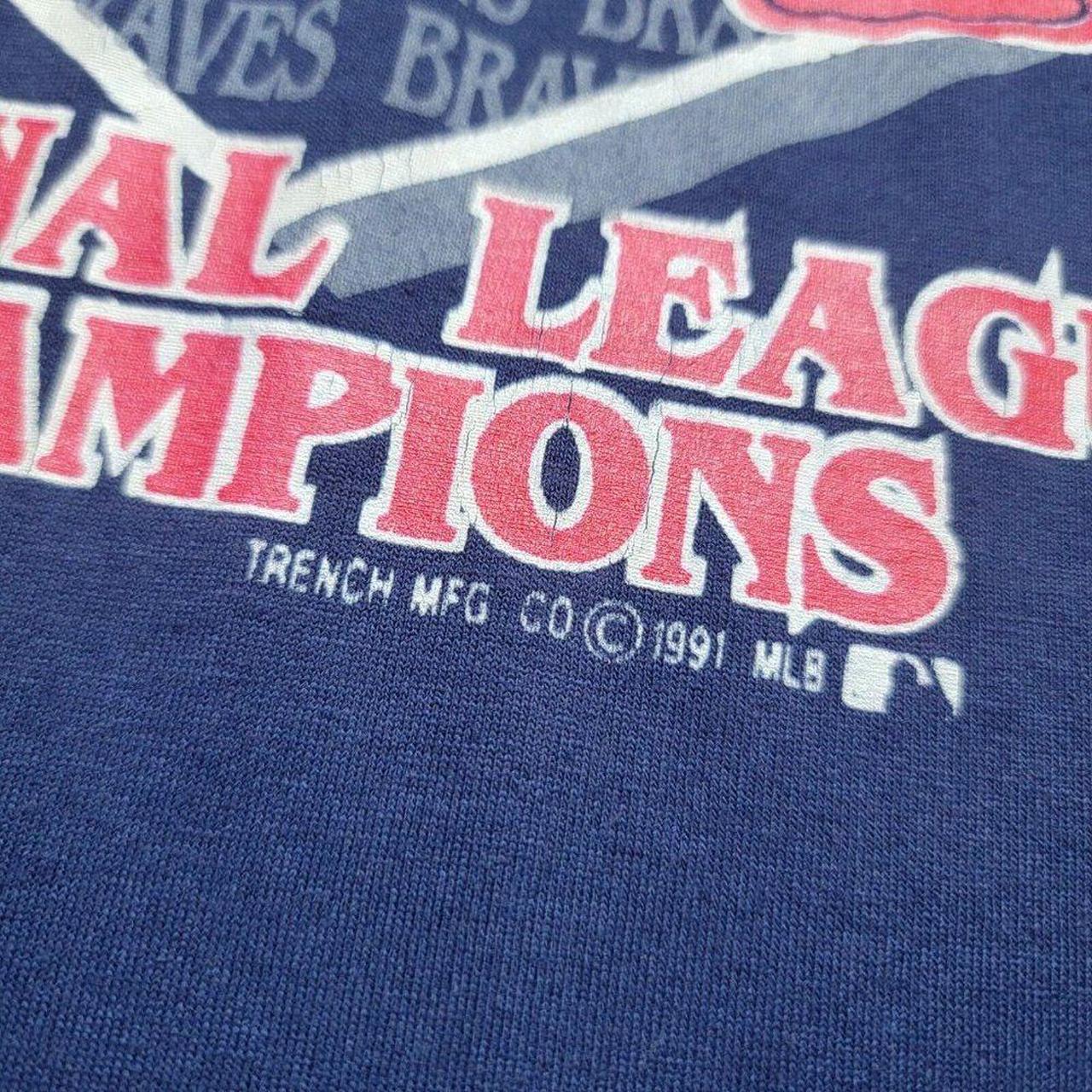 Vintage 1991 Atlanta Braves World Series graphic - Depop