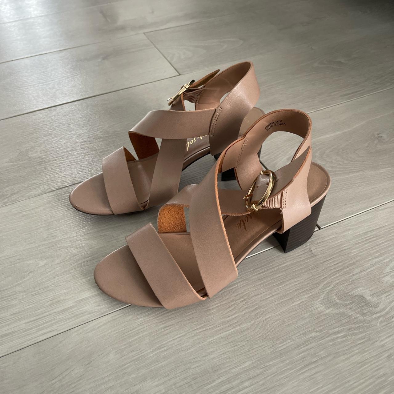 new look nude sandals