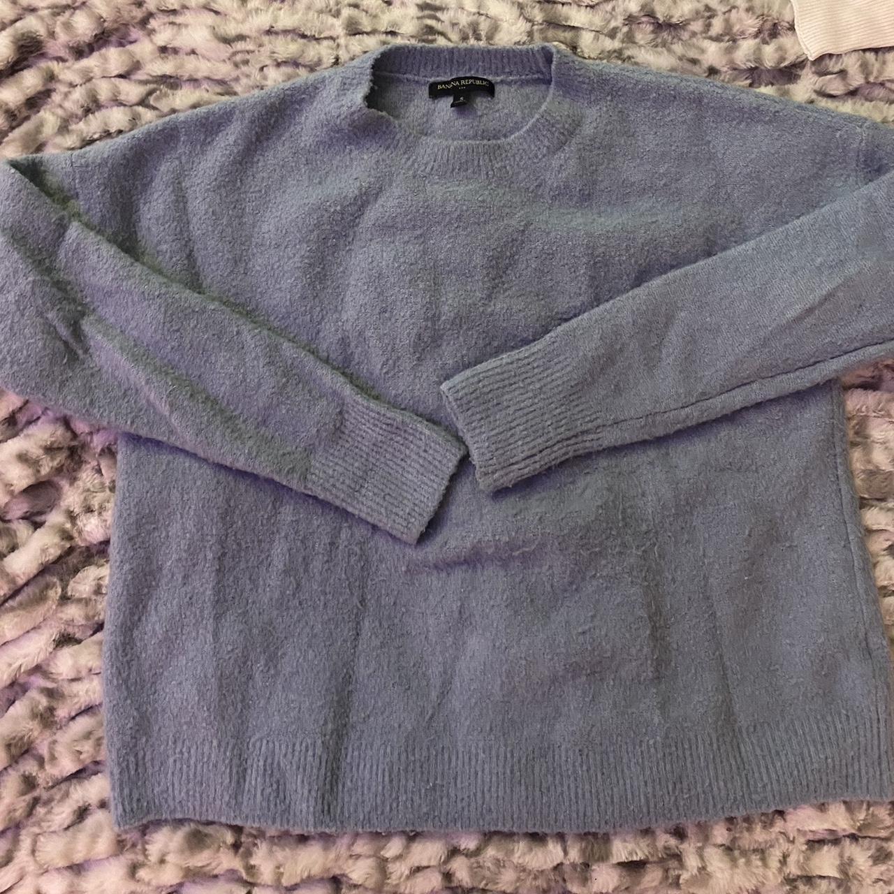 Banana Republic Women's Blue Jumper | Depop