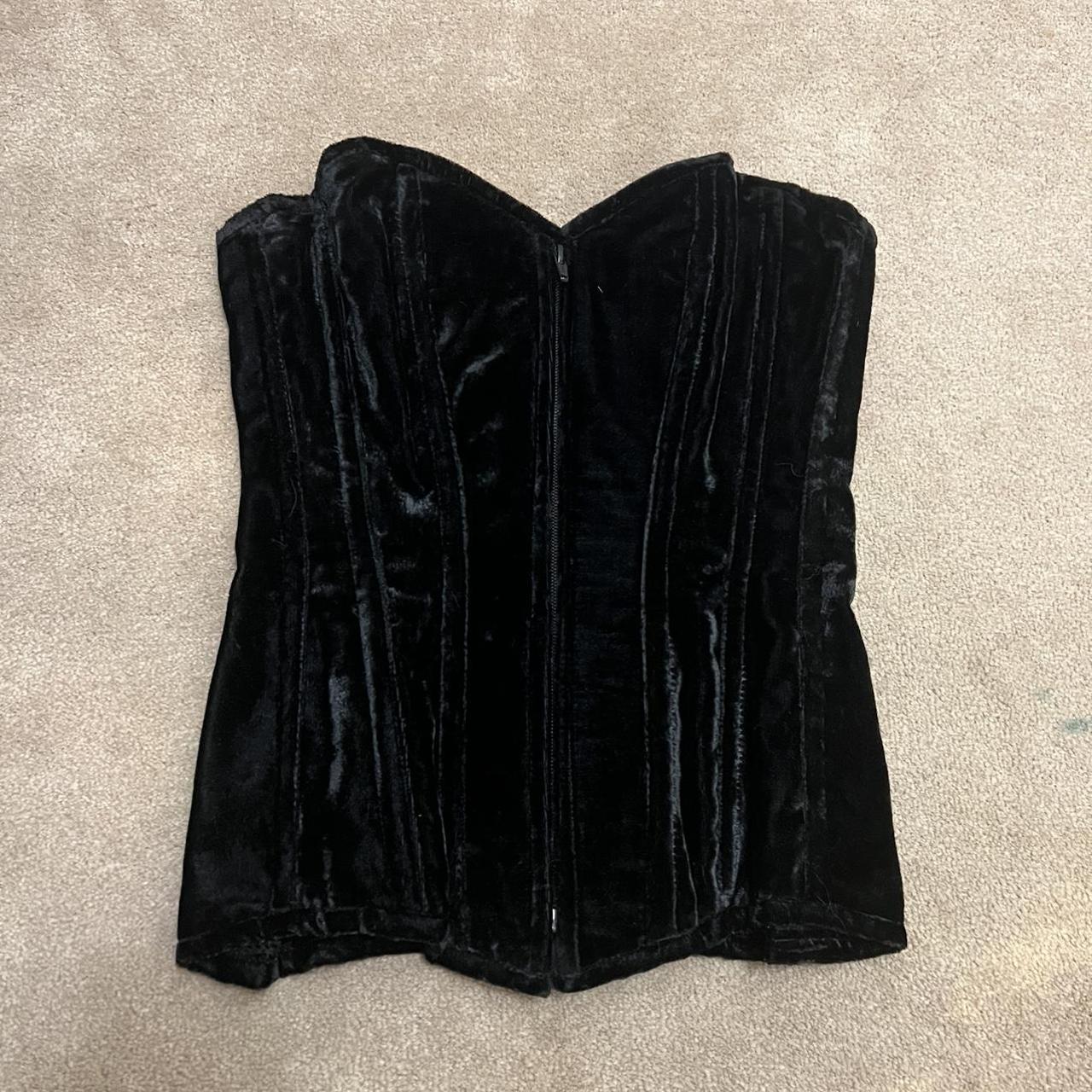 Louis Vuitton Reworked Boned Corset Adjustable - Depop