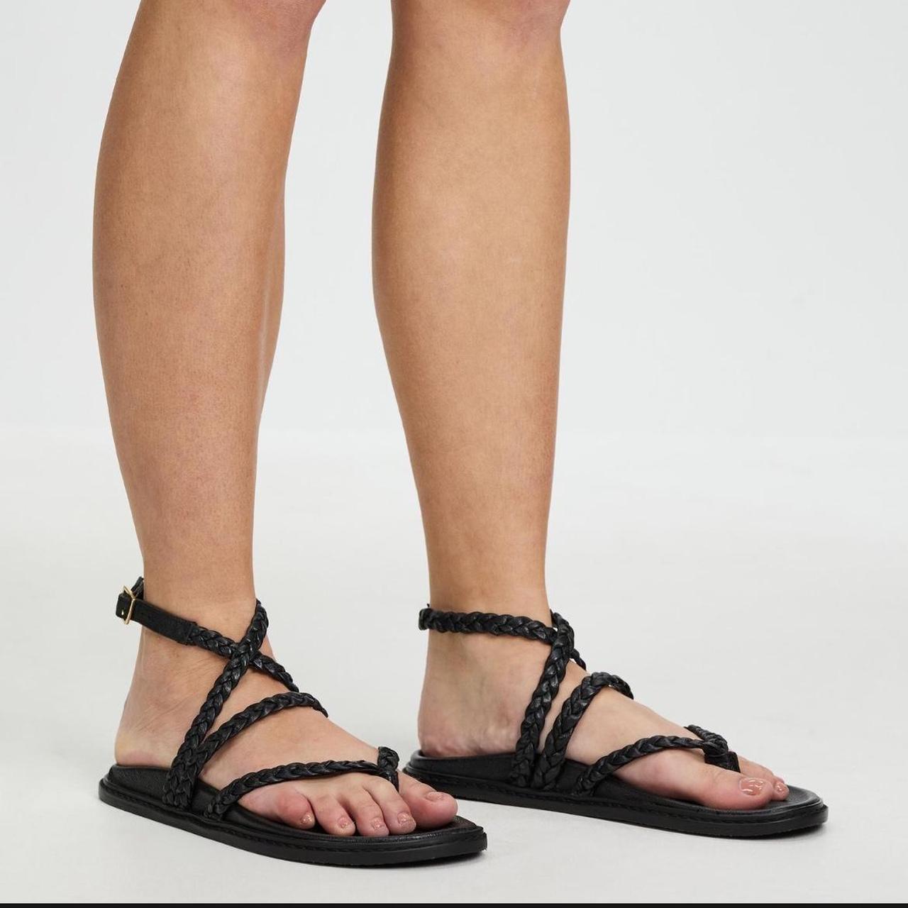 Human Premium - upper leather sandals Size 38 Au... - Depop
