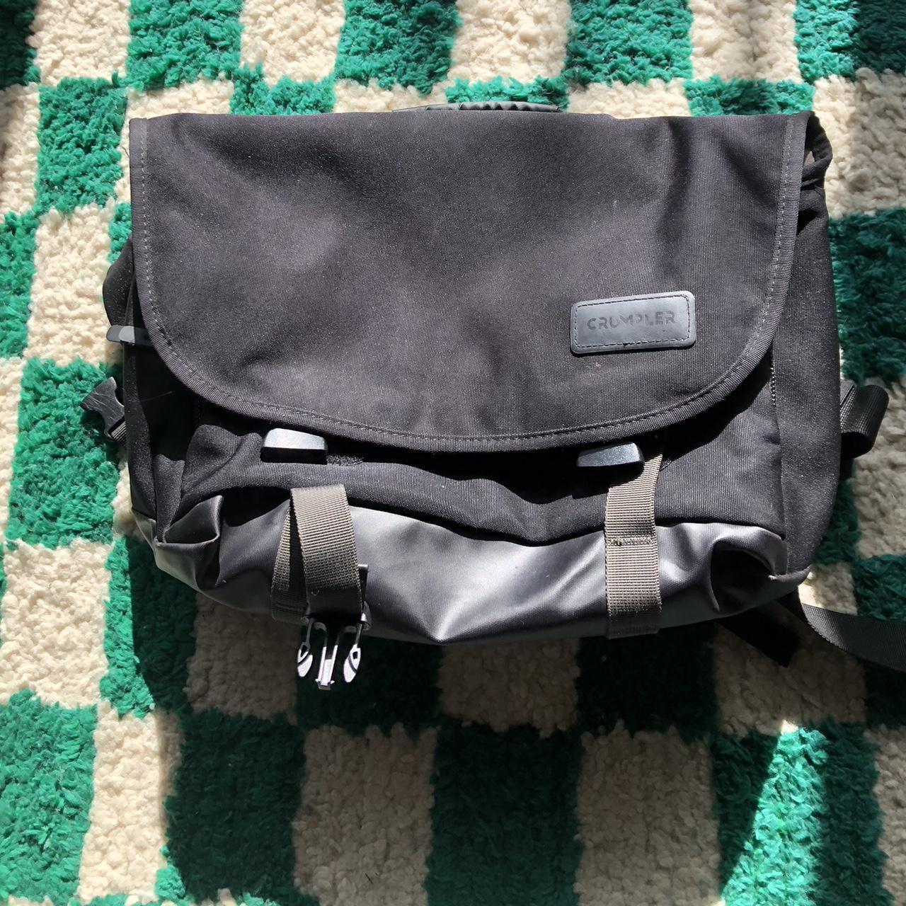 Crumpler Messenger Bag Black Extremely Good Depop