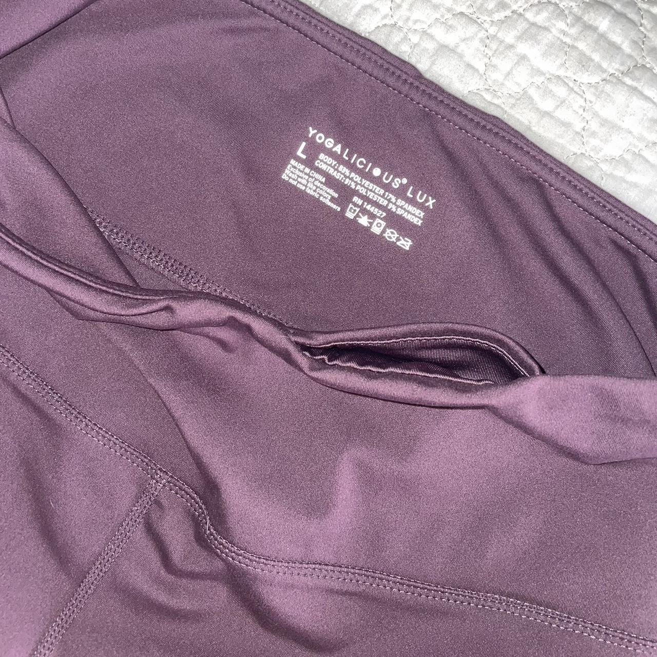 Yogalicious Lux Shorts size XL  Shorts, Fashion, Purple shorts