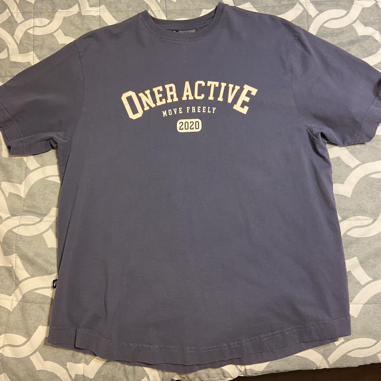 Oner active slate blue tshirt - Depop