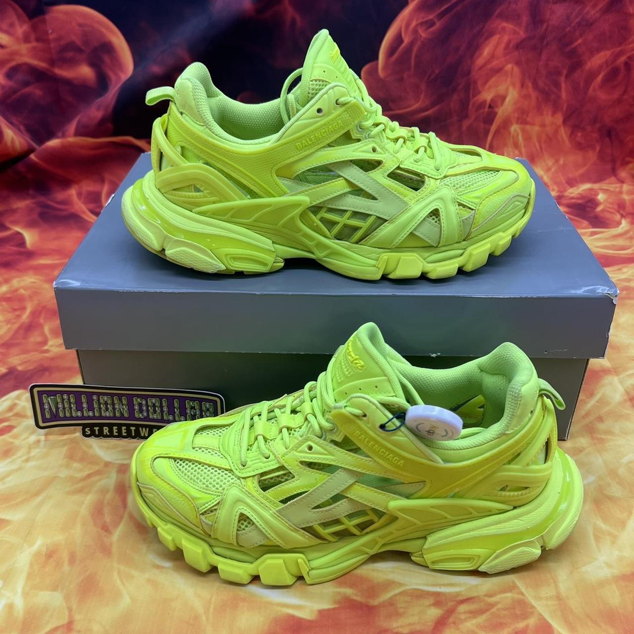 Balenciaga clearance track neon