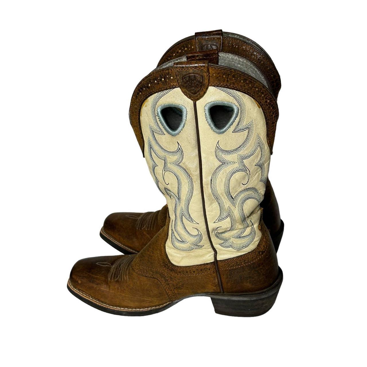 Ariat deals rawhide boots