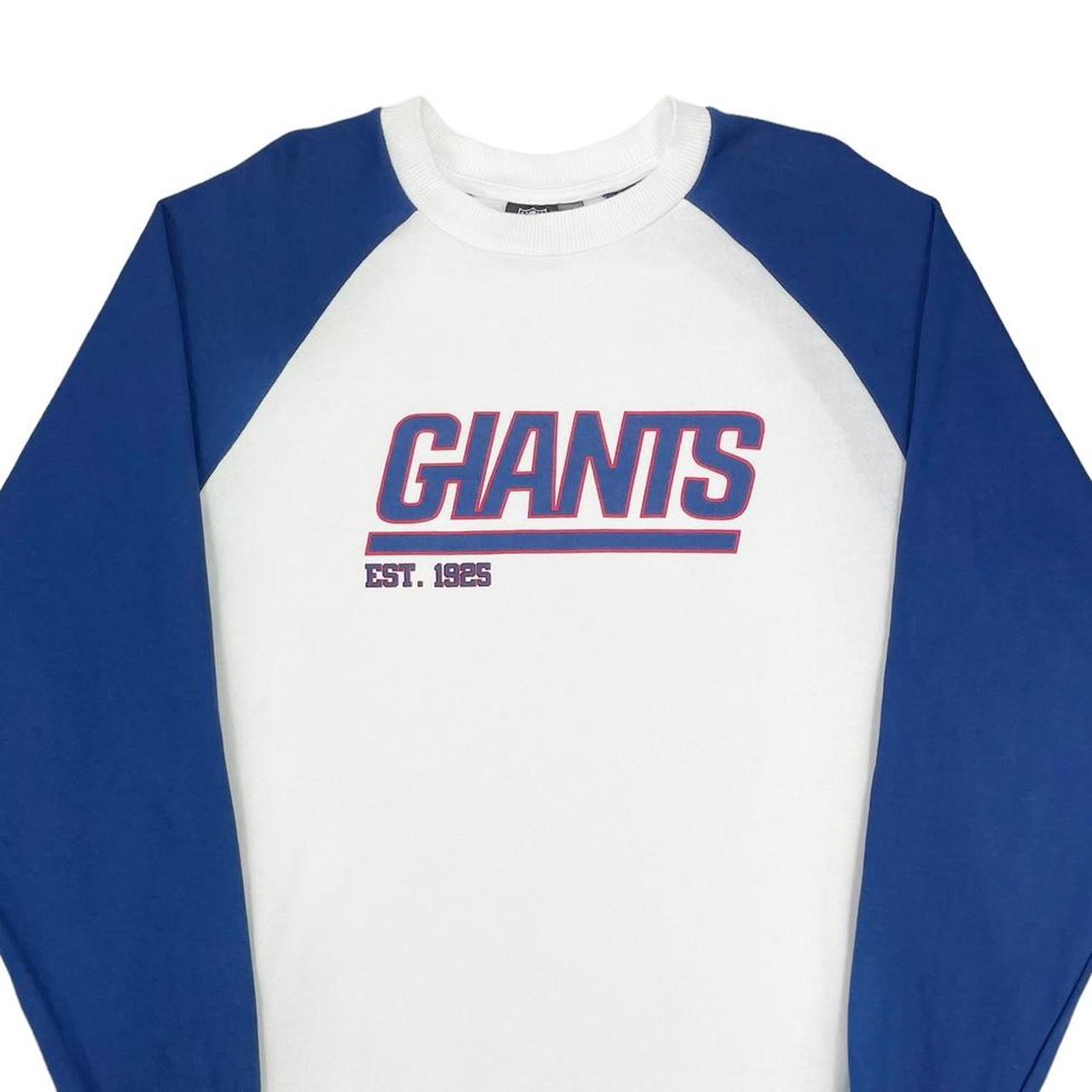 Vintage New York Giants NFL Sweatshirt Men's S fit - Depop