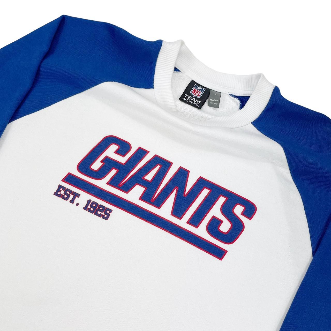 Vintage New York Giants NFL Sweatshirt Men's S fit - Depop