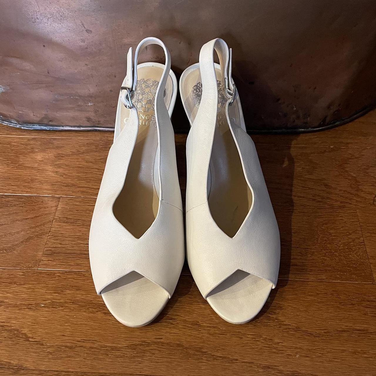 Vince Camuto Women's Cream Courts (2)