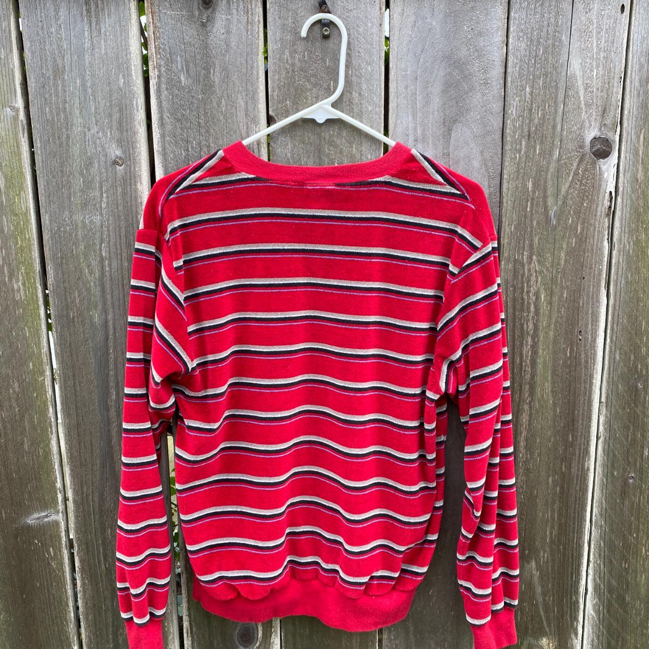 Vintage 80s Louisville Cardinals Red Pullover - Depop