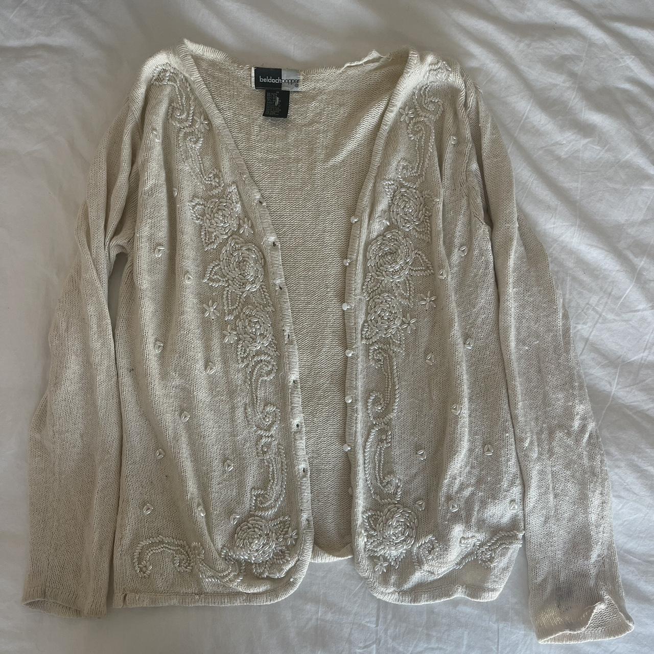 Women's Cream Jumper Depop