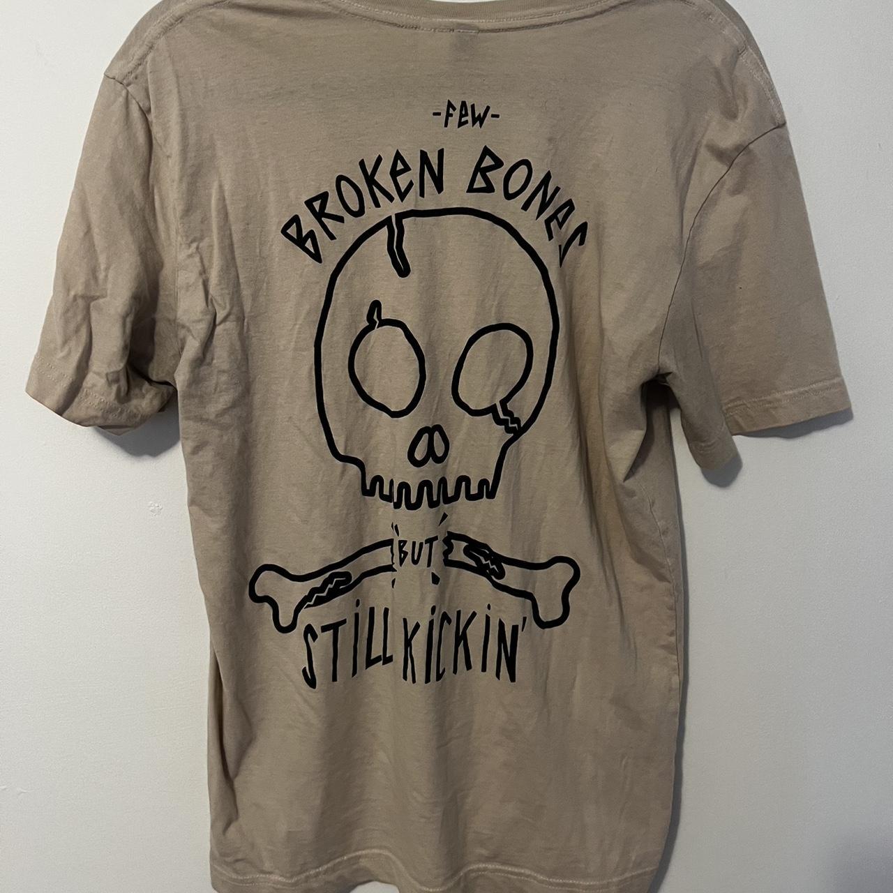 Psycho Bunny Men's Tan and Black T-shirt (2)