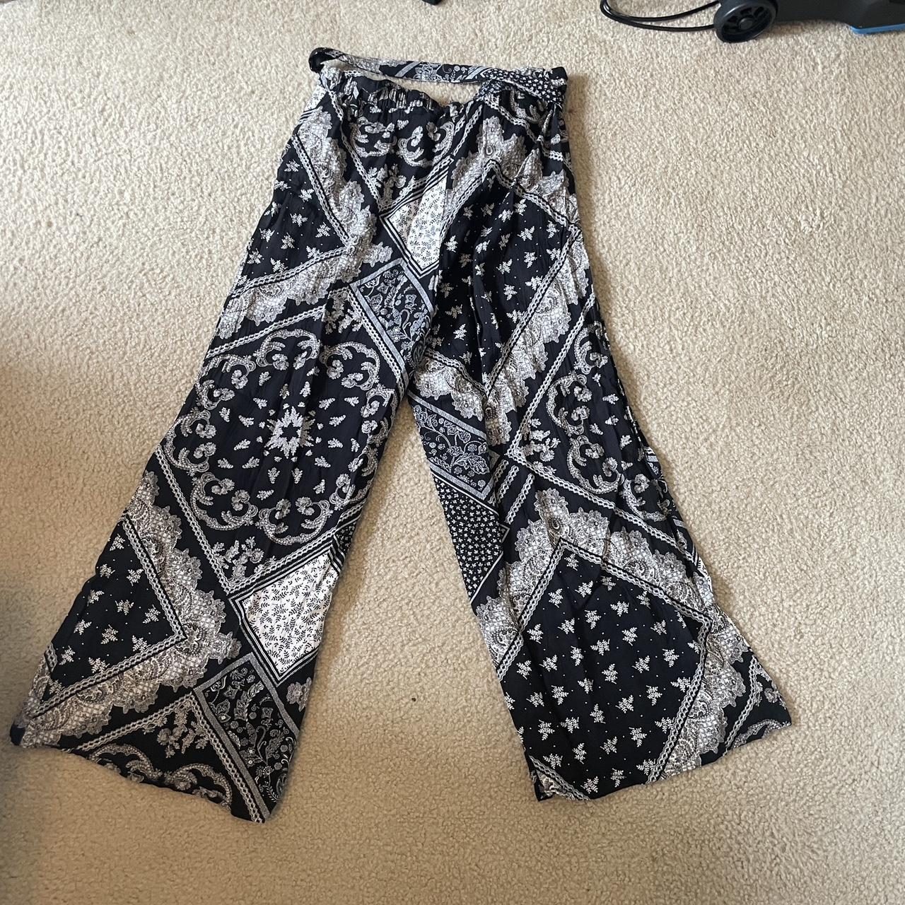 H&m paisley clearance trousers