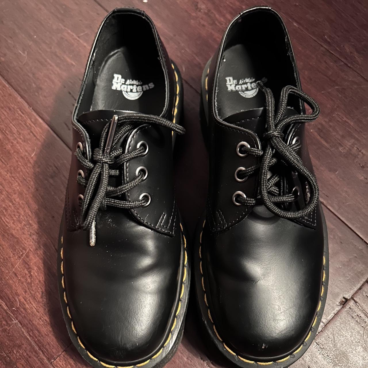 Women’s 7 leather doc marten Mary janes / oxfords... - Depop