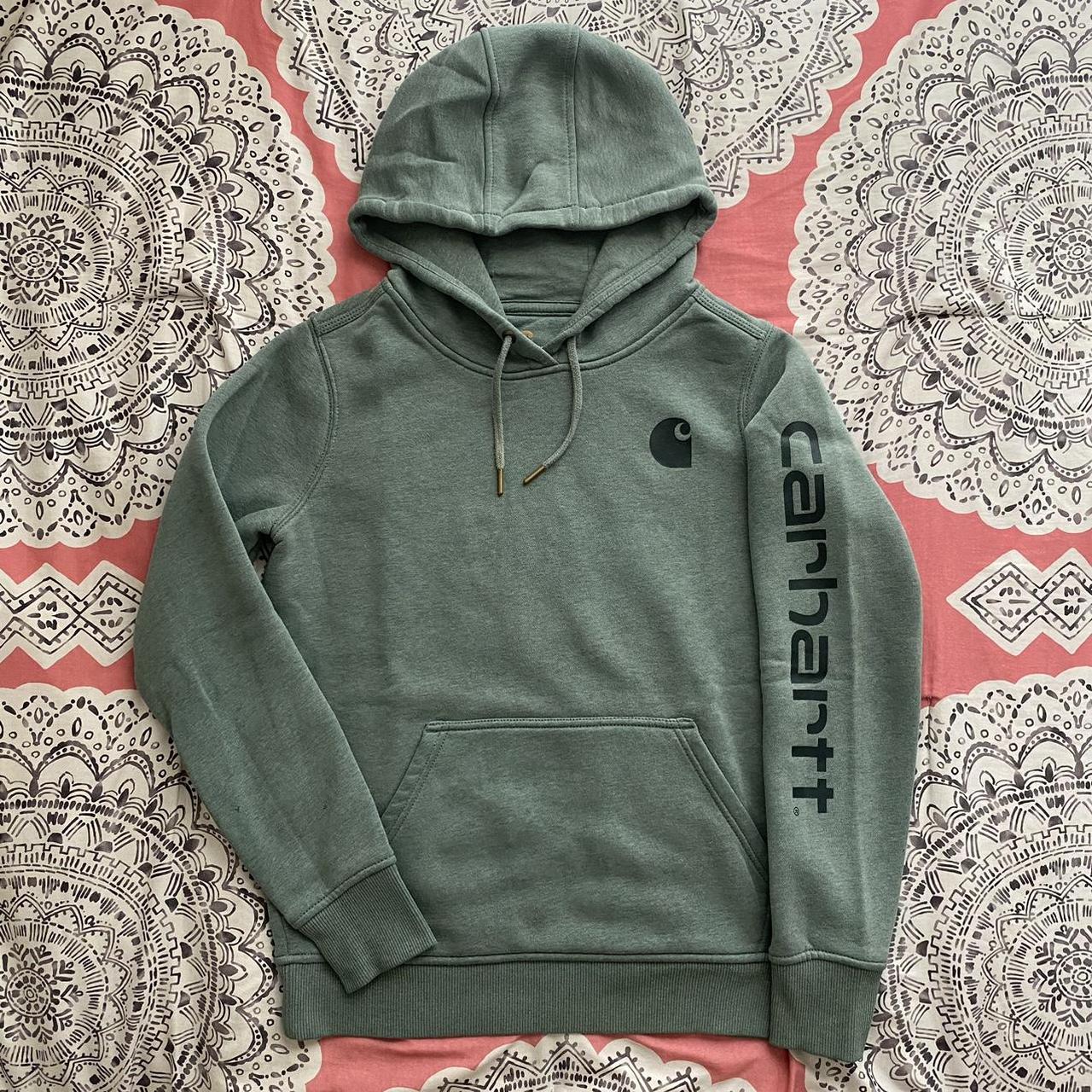 Carhartt olive sale hoodie