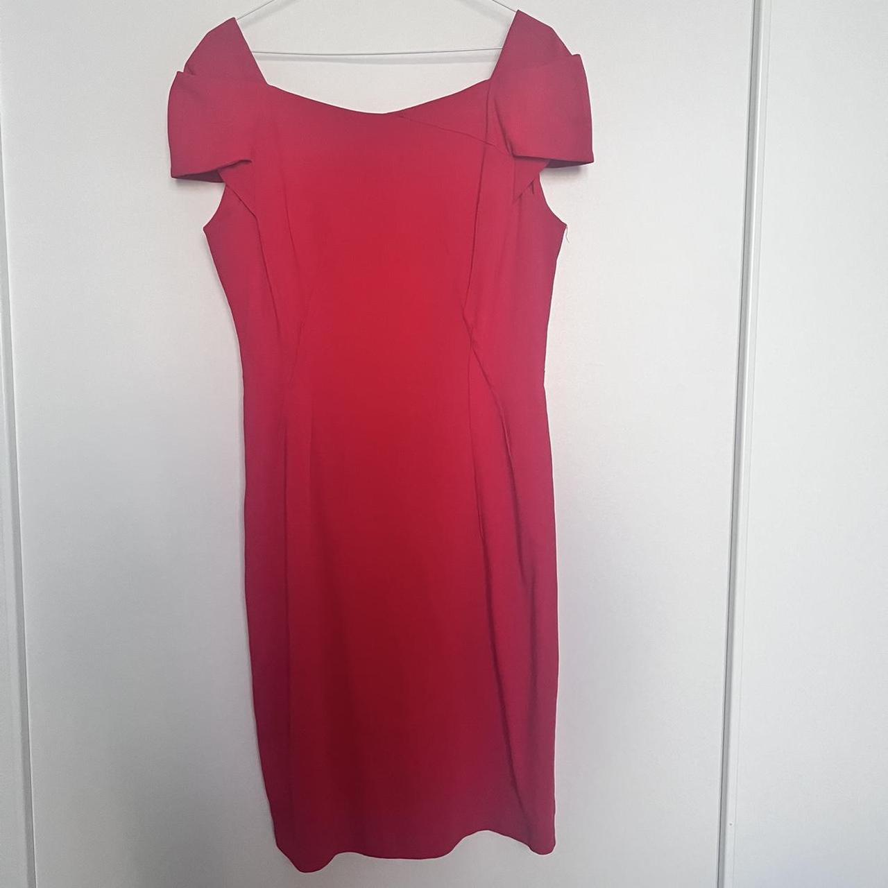 Reiss Women's Red Dress | Depop