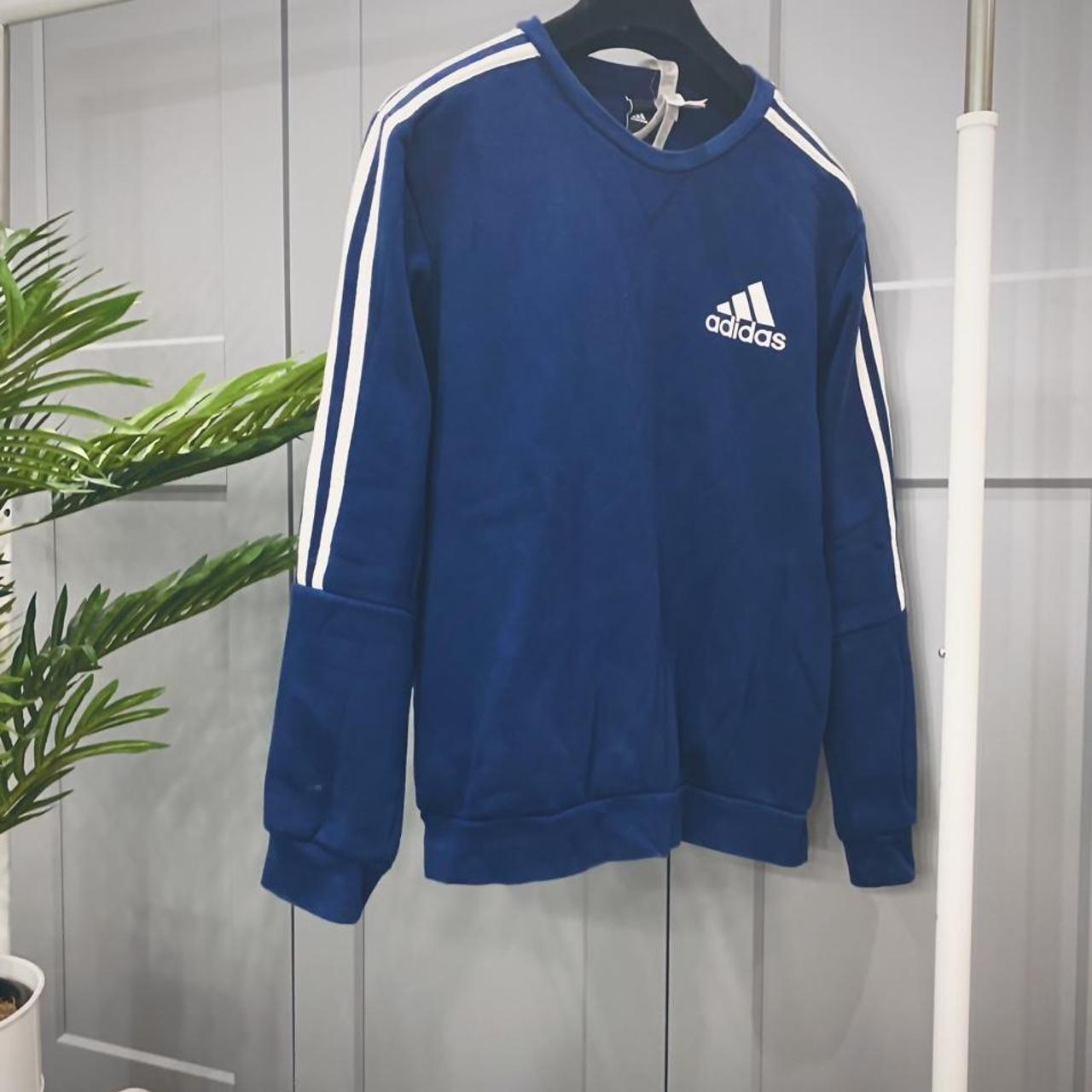 Adidas Men's Shirt - Blue - M