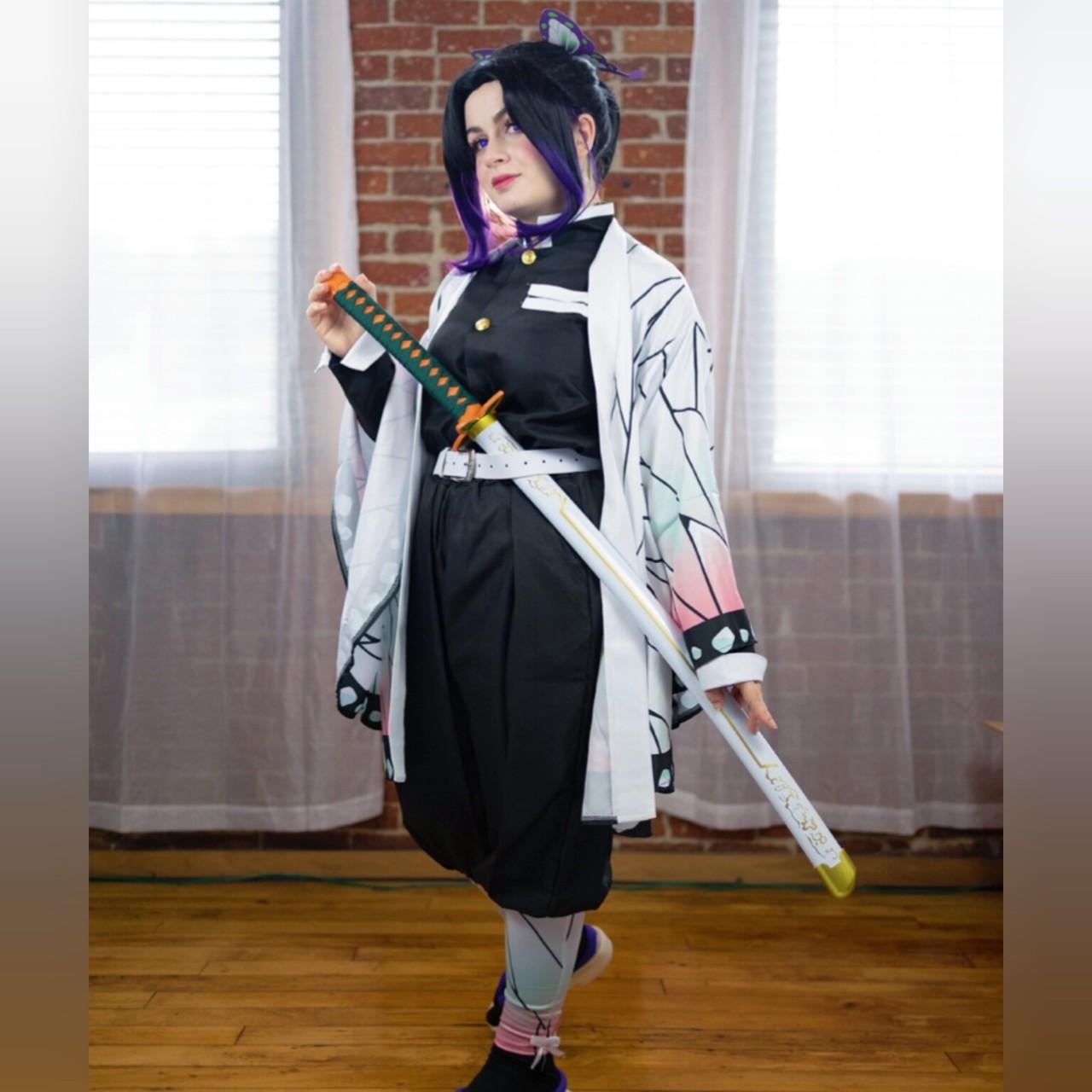 Demon Slayer Shinobu Kocho Cosplay Size Asian L/US... - Depop