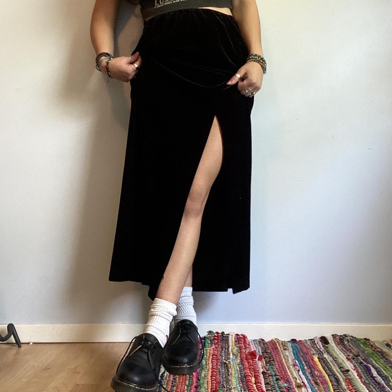 Alex Evenings Women's Black Skirt