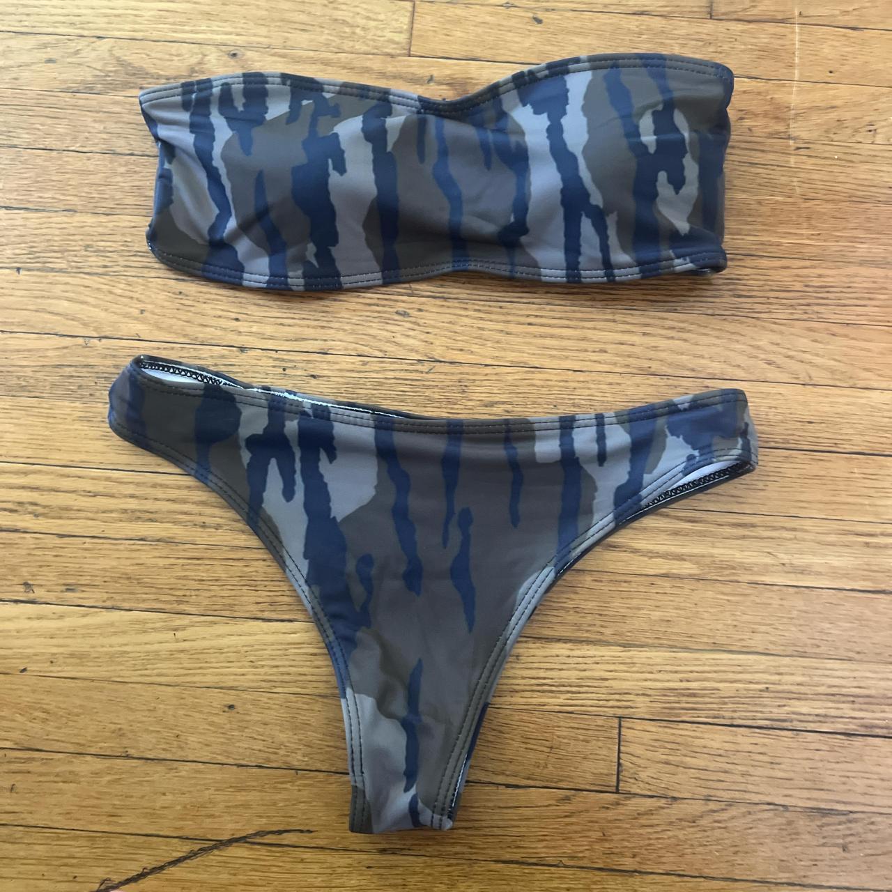 【THEAIRTOWN】 like camo bikini Amazon.com: YPPAHHHH Bikini Set for Women Camouflage Pattern