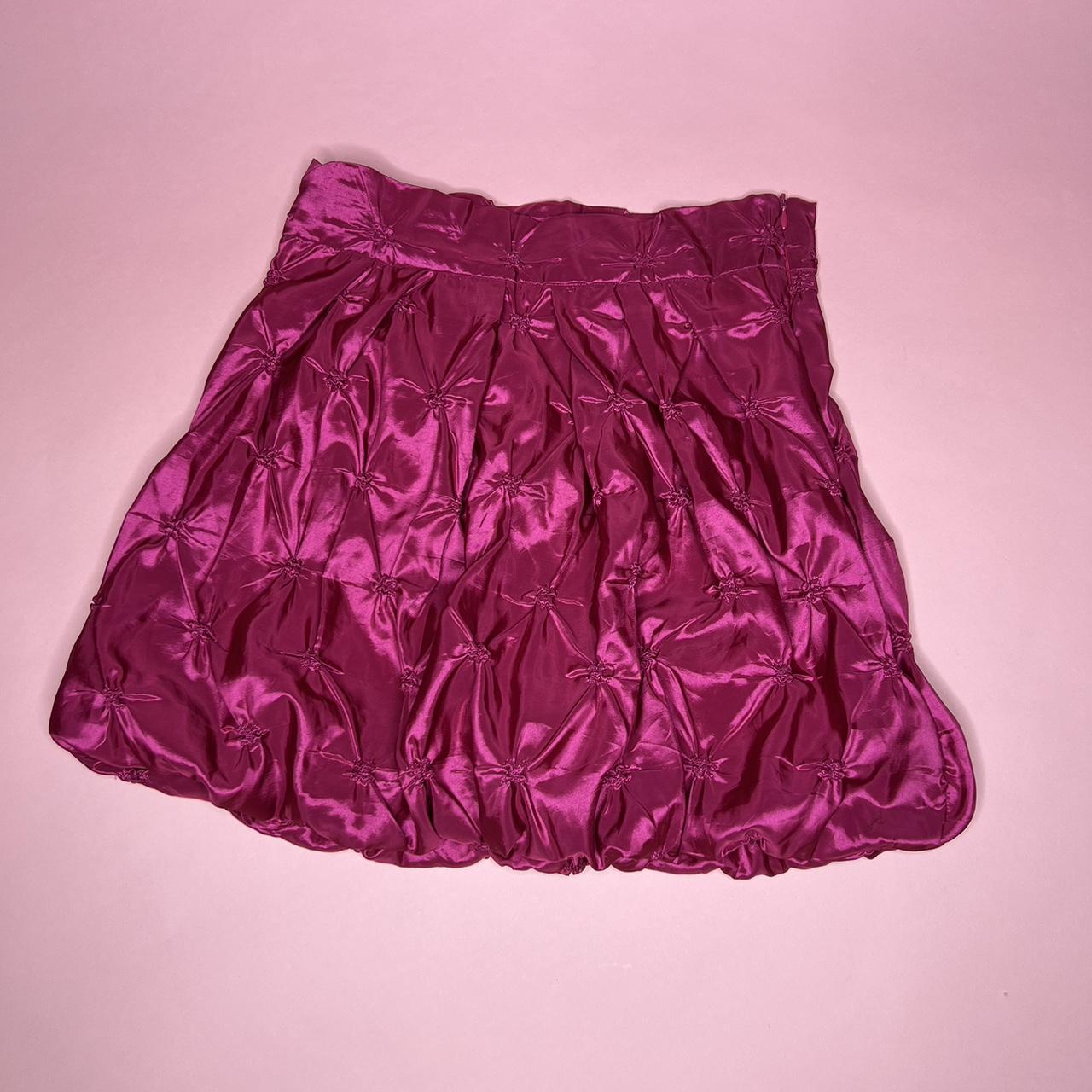 Taffeta balloon skirt Girl, Pink