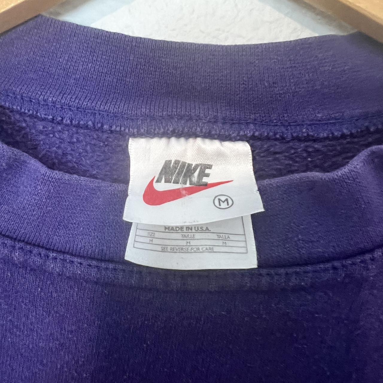 Nike Men's Purple Sweatshirt | Depop