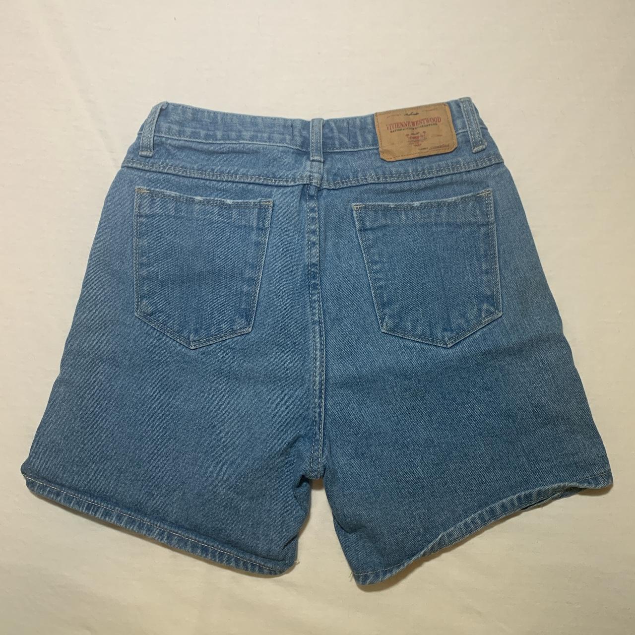 Vivienne Westwood Women's Blue and Navy Shorts (3)