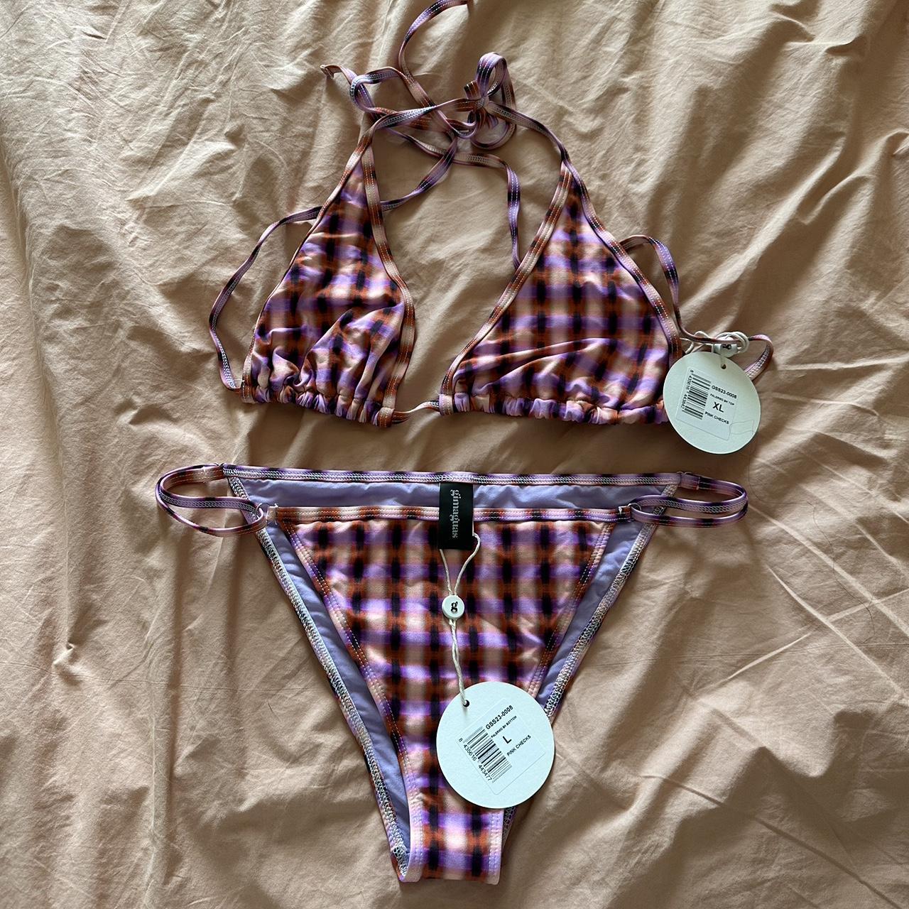 Nwt Gimaguas Bikini Set Top Xl Bottoms L Runs Small Depop