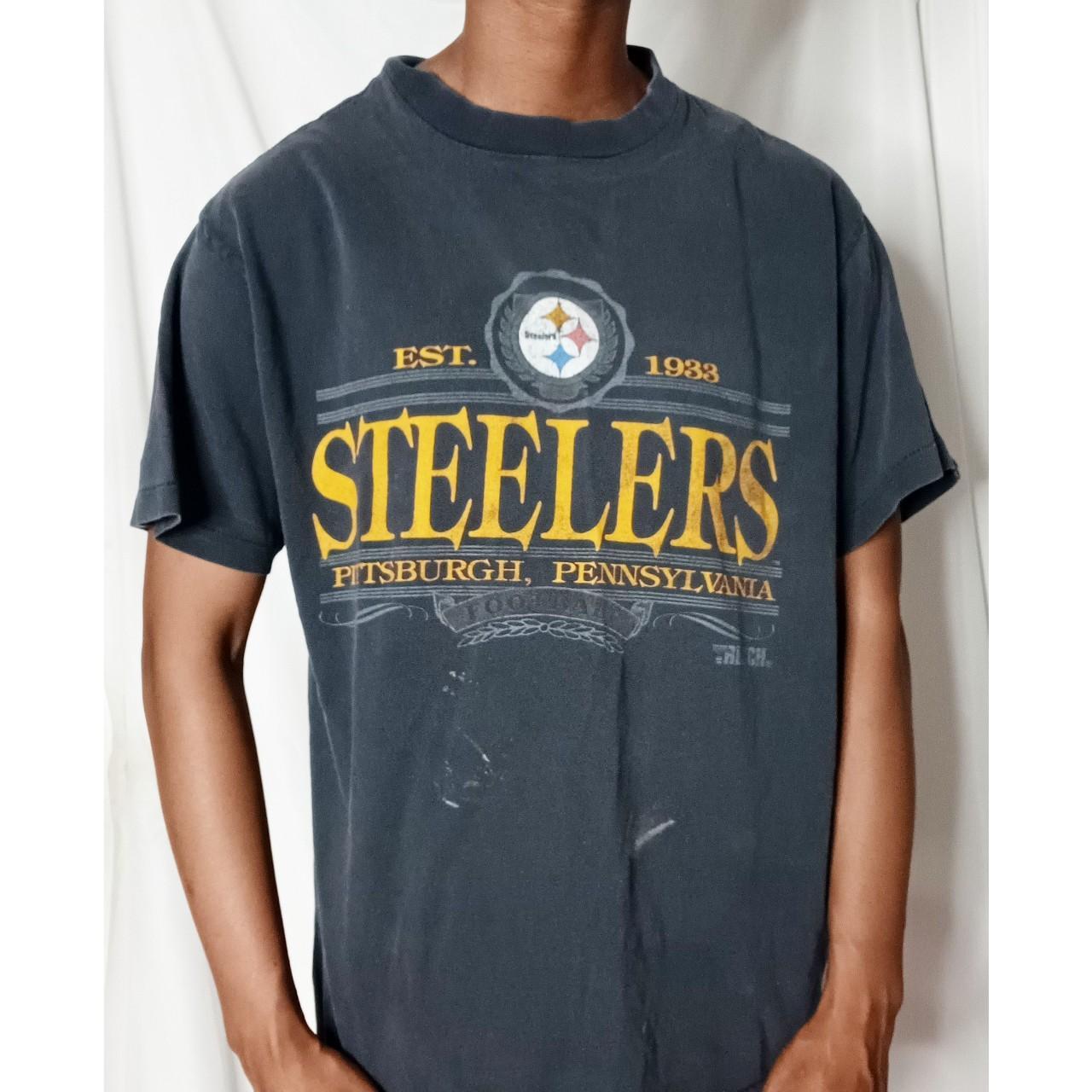 Vintage Pittsburgh Steelers NFL 3M reflective rain - Depop