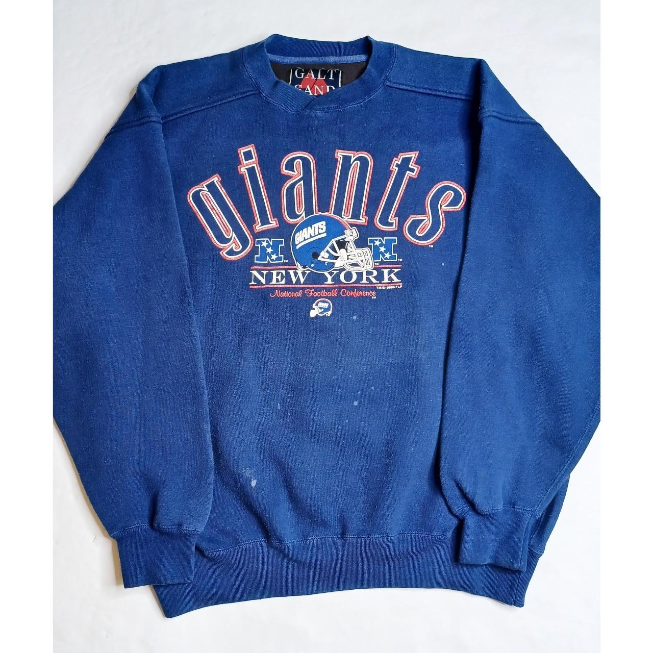 Vintage 7logo New York Giants Sweatshirt Condition - Depop