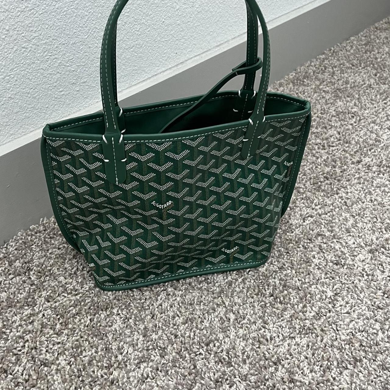 Goyard Saint Louis PM Tote Bag Green Brand New with - Depop