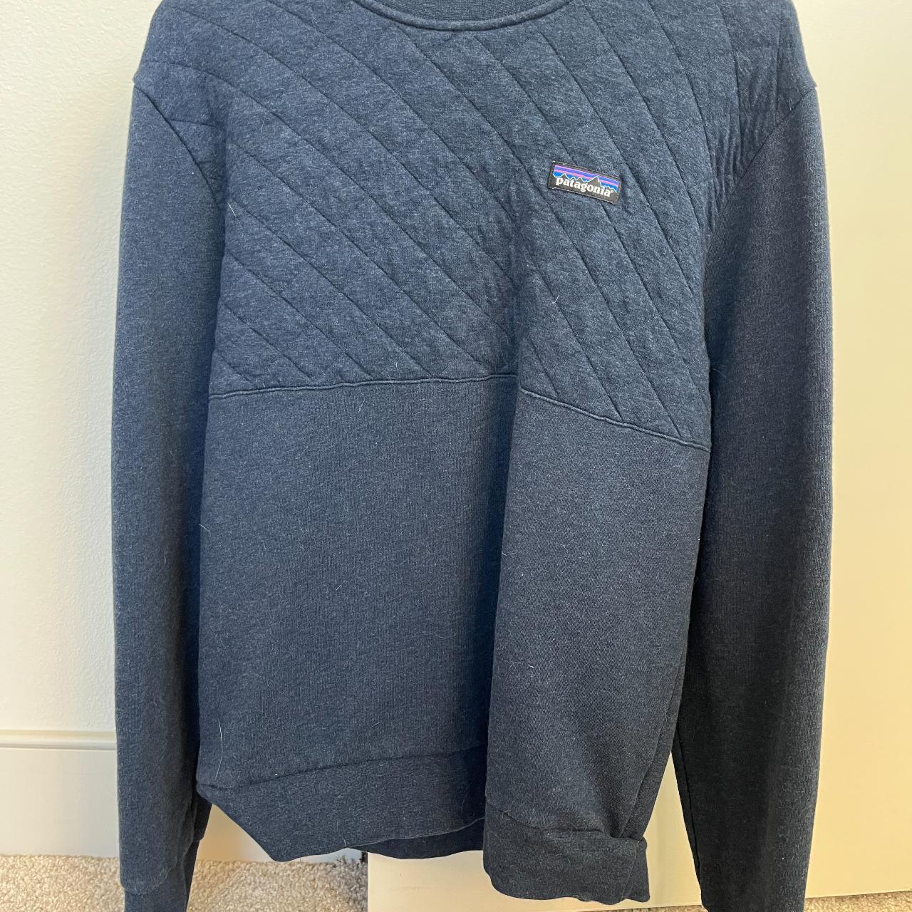 Patagonia men's organic cotton quilt best sale crewneck sweatshirt