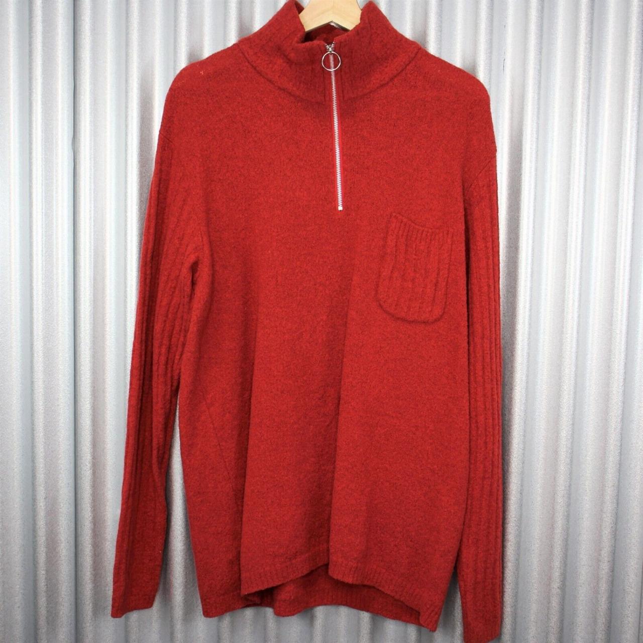 Yohji Yamamoto Durban A.A.R 1/4 Zip Turtle Neck... - Depop