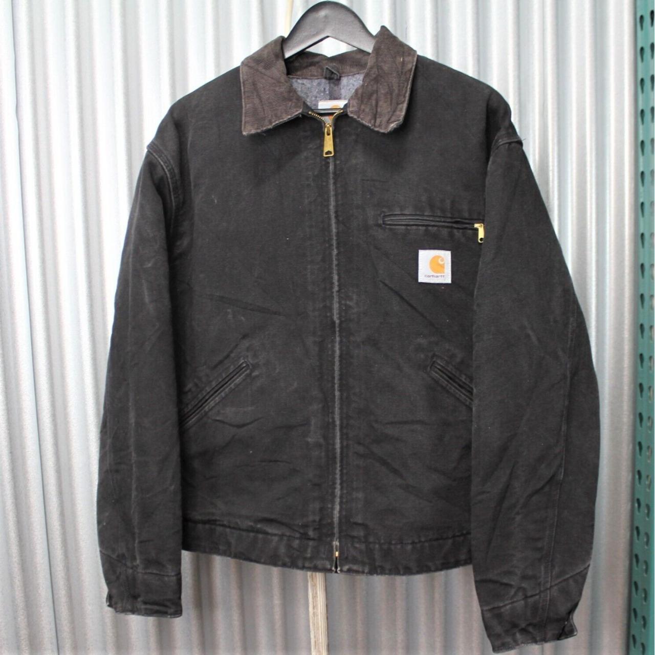 Carhartt Men's Black Jacket Depop