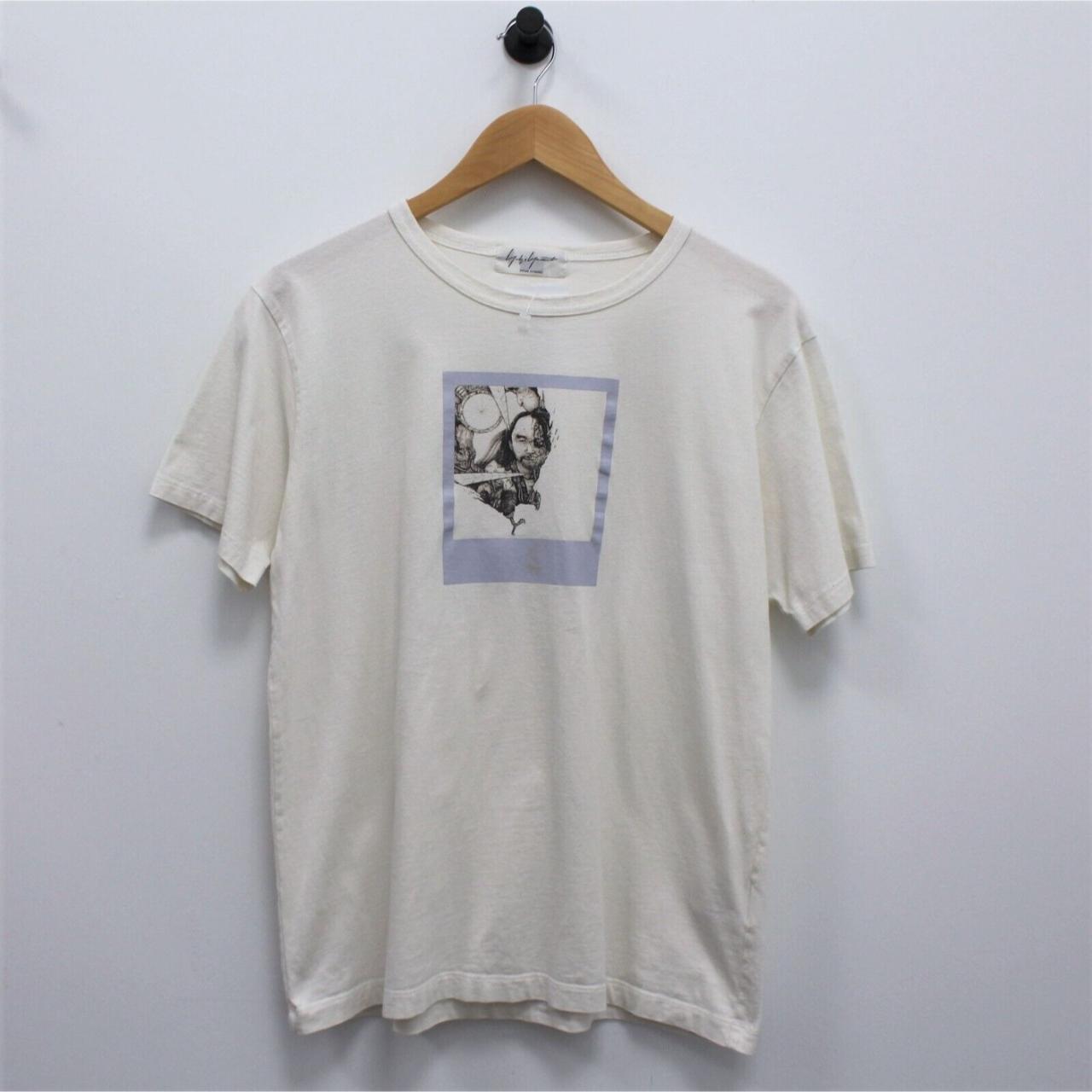 Yohji Yamamoto Men's White T-shirt 