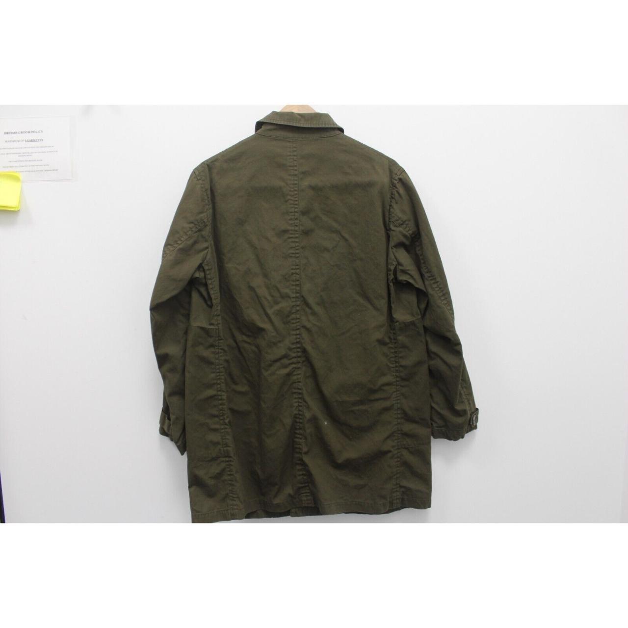 Yohji Yamamoto Men's Green Jacket | Depop