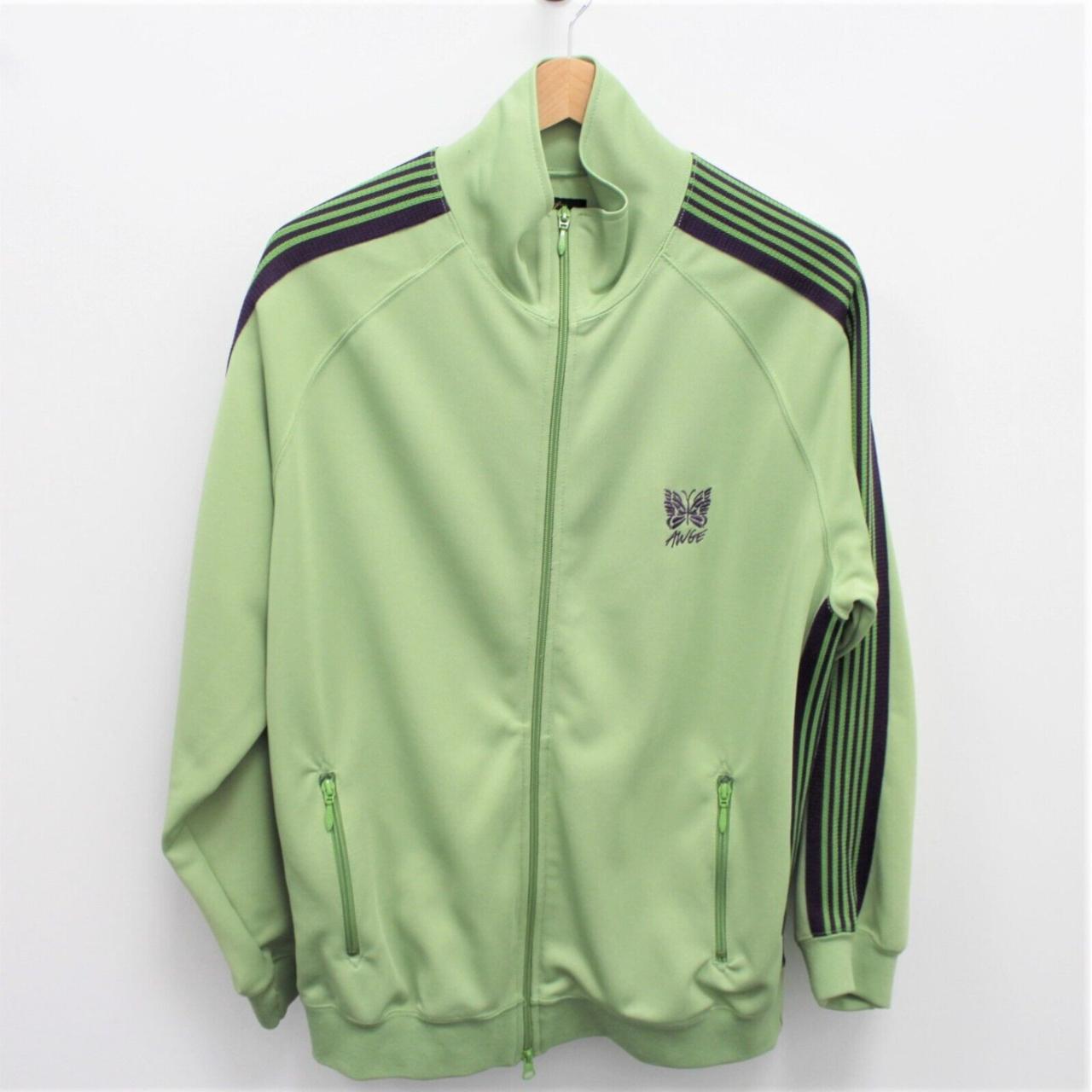 needles-men-s-green-jacket-depop