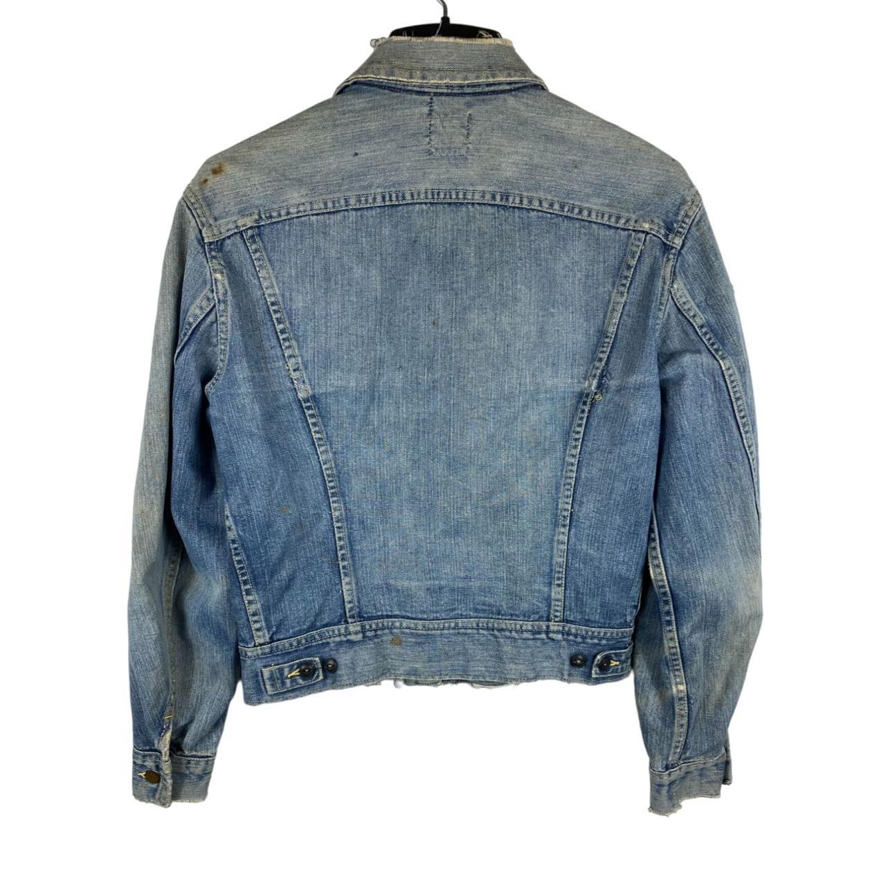 Vintage Lee Riders Sanforized 101-J Denim Jacket... - Depop