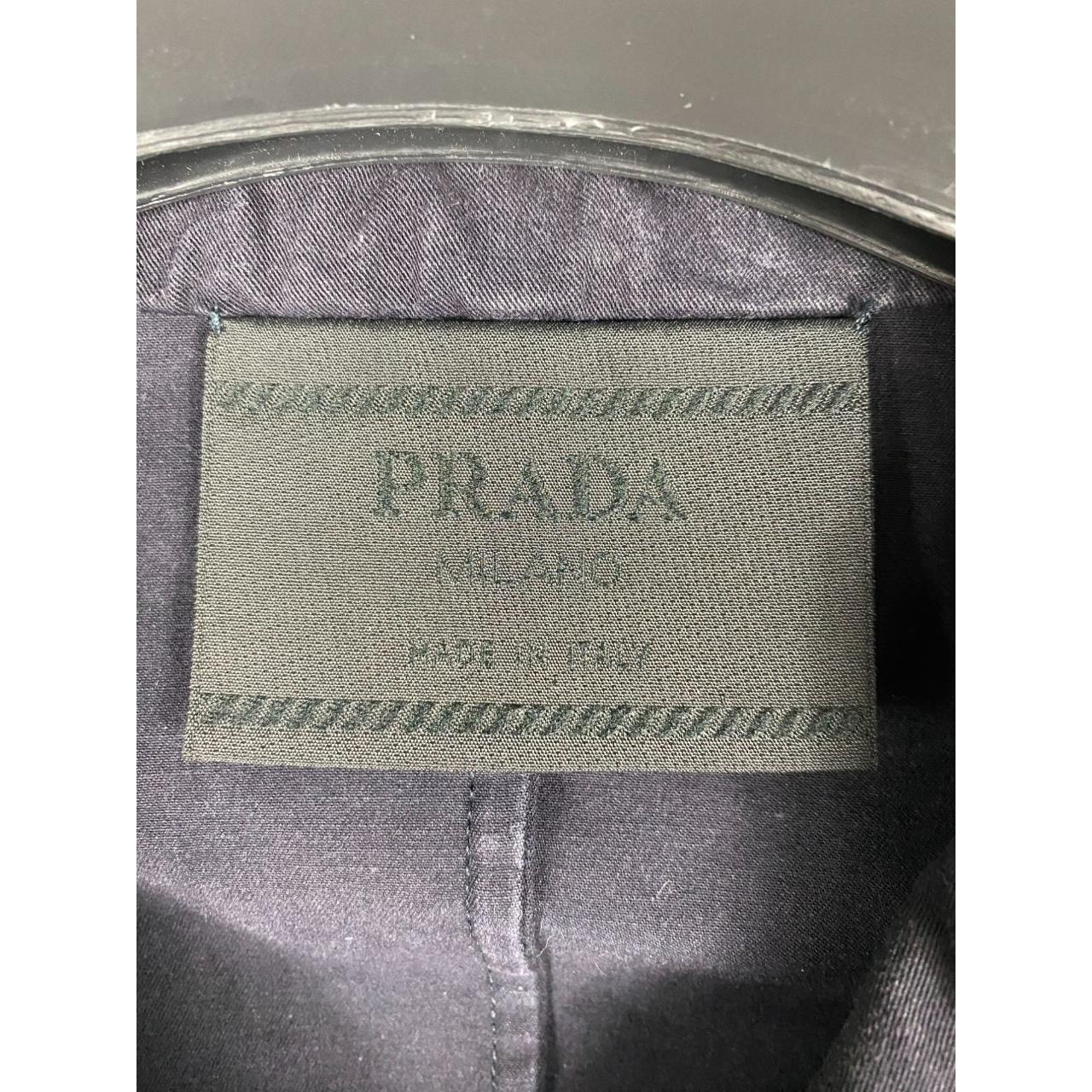 Prada Single-Breasted Three Button Blazer Jacket... - Depop