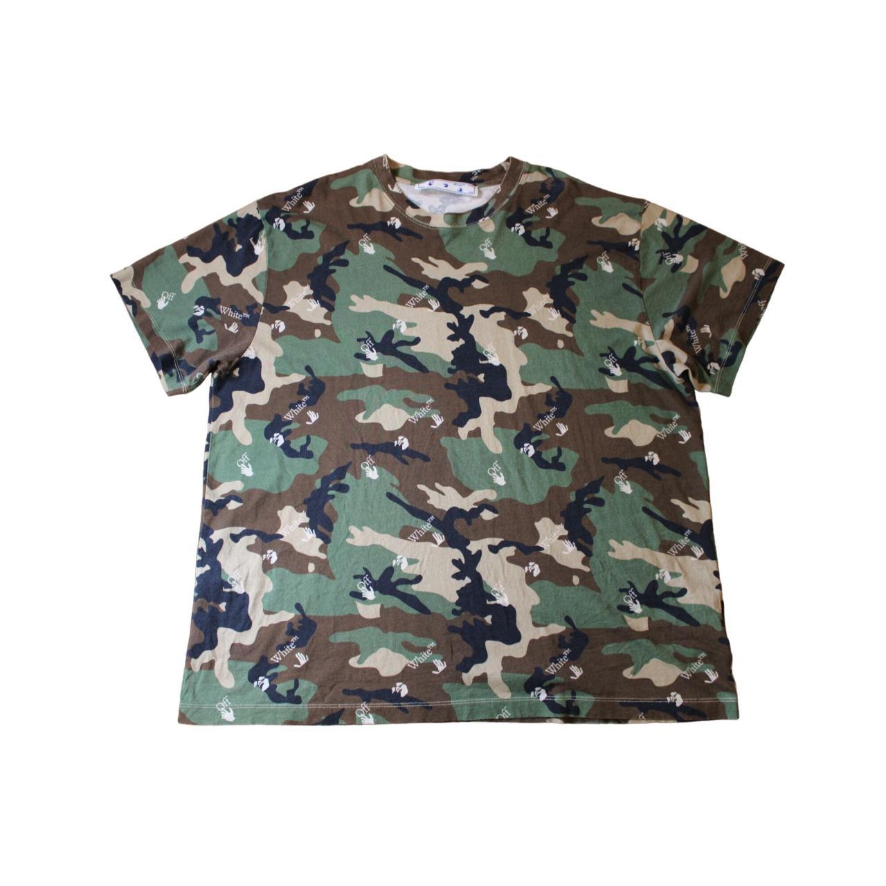 Off white clearance army t shirt