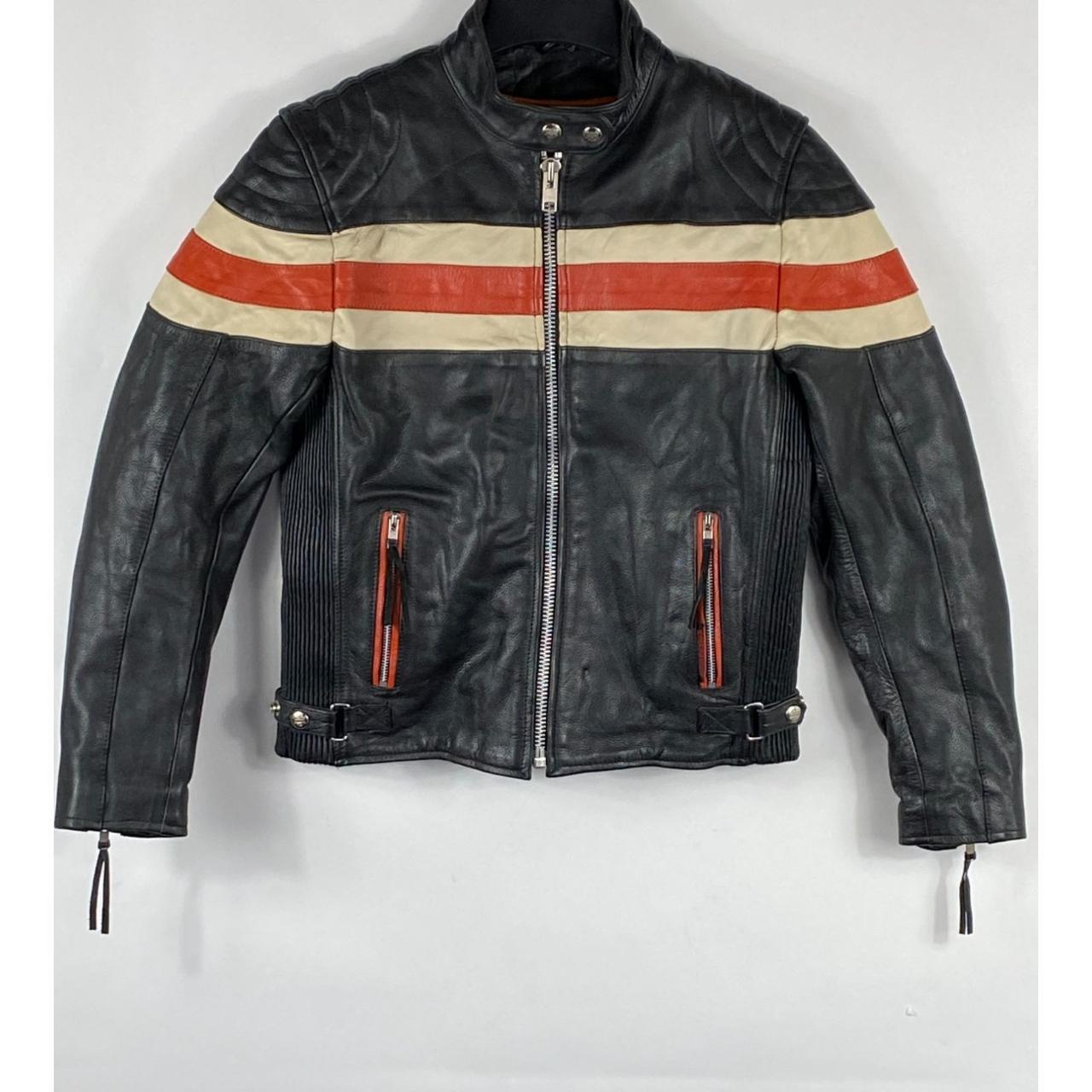 Interstate leather store motorcycle jacket