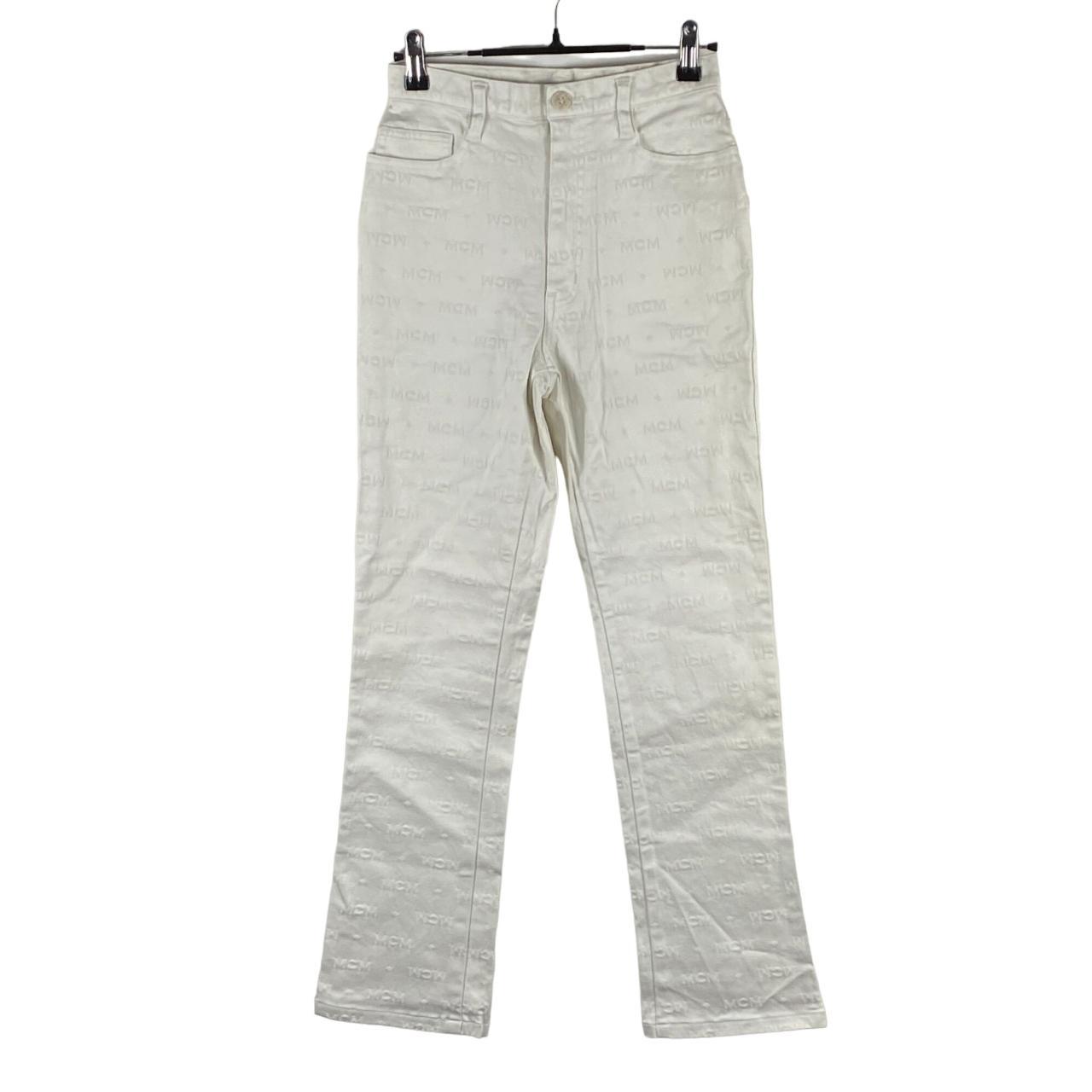 Vintage MCM Legere MCM Monogram Skinny Fit Jeans... - Depop