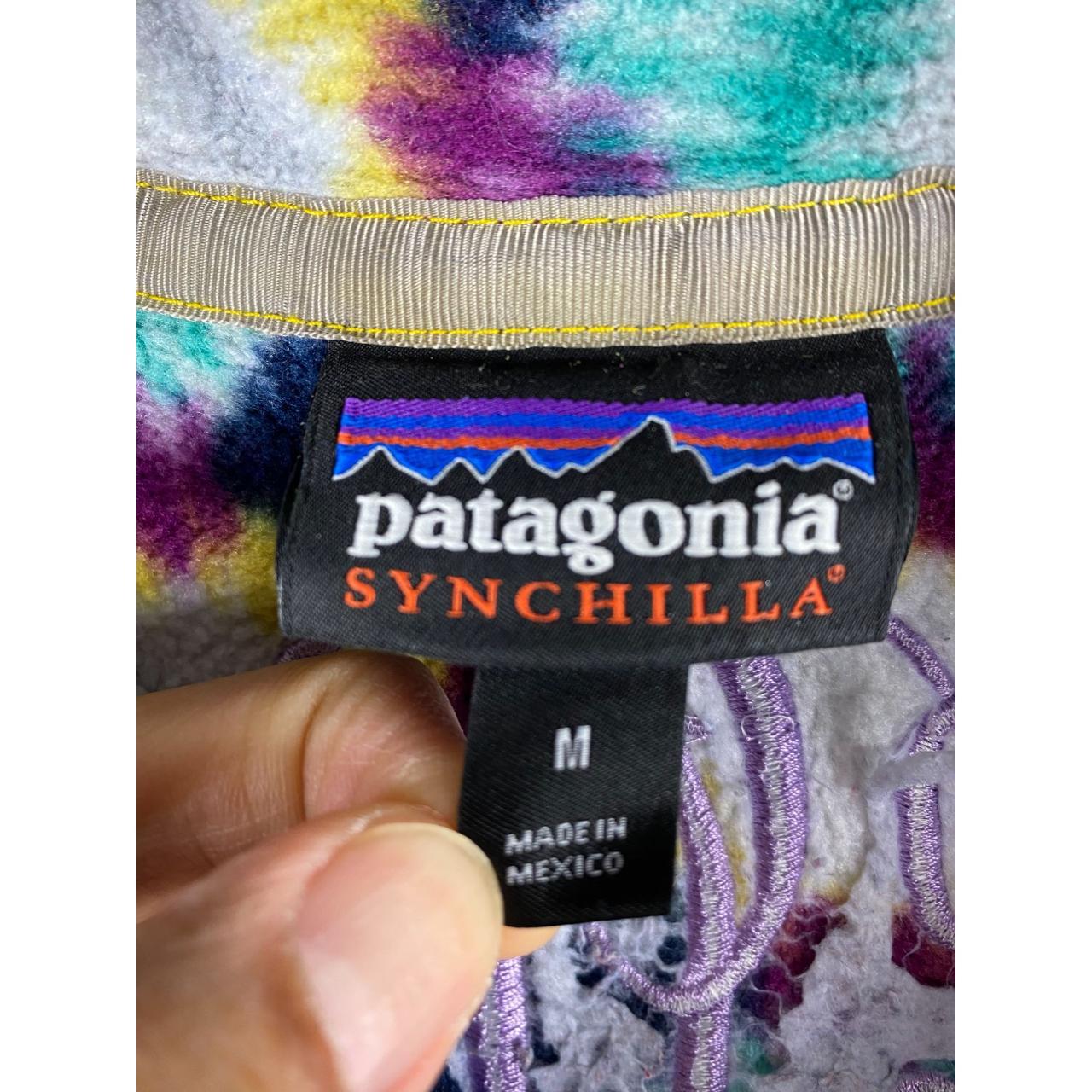 Patagonia Synchilla Timber Twist Aztec Snap T Fleece Depop