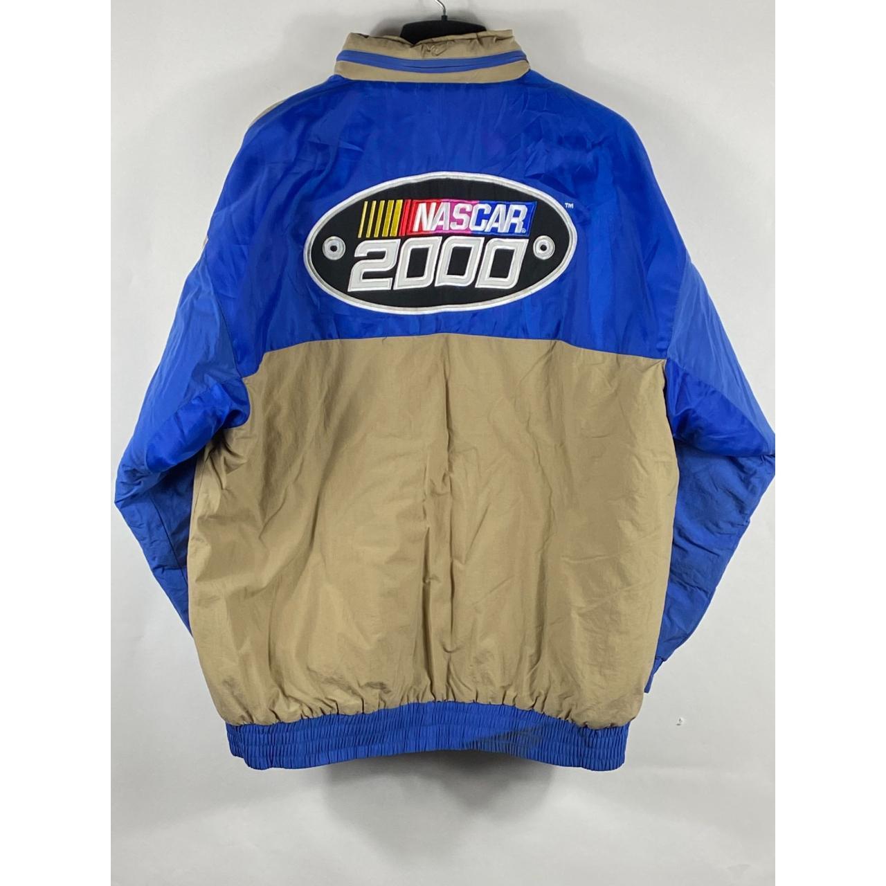 Vintage Chase Authentics Nascar 2000 Puffer Jacket Depop